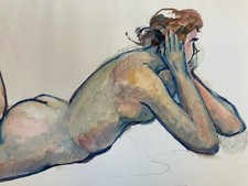 Sehr Schön Gemälde Frau Art