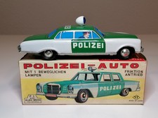 Vintage Blechspielzeug Polizei