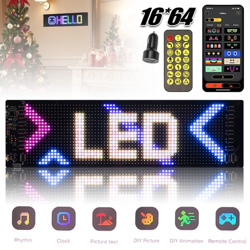 Led auto display laufschrift - display,