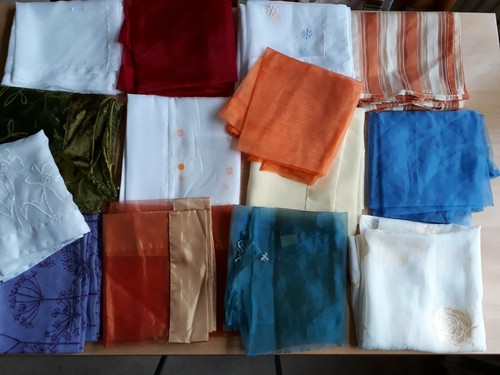 Mitteldecken organza sehr - mitteldecken,, organza,