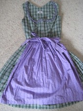 NEU Dirndl Almsach Kleid 36 Trachtenkleid Trachten Landhauskleid Oktoberfest