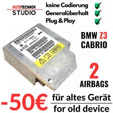 65.77-8386192 ECU Steuergerät Airbag Sensor BMW Z3 CABRIO 2 AIRBAGS