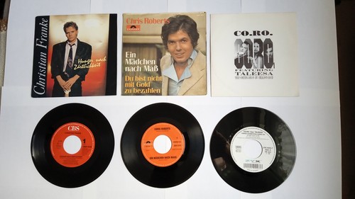 Single vinyl schallplatten - 3, single-vinyl-schallplatten