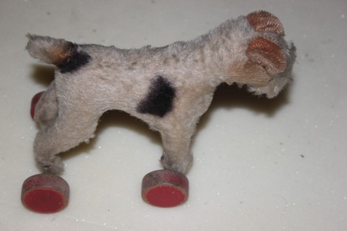 Steiff hund fox terrier auf - hund,