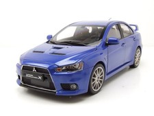 Mitsubishi Lancer Evo X blau metallic Modellauto 1:18 Sun Star