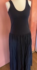 Maxi Kleid blau Seafolly Gr