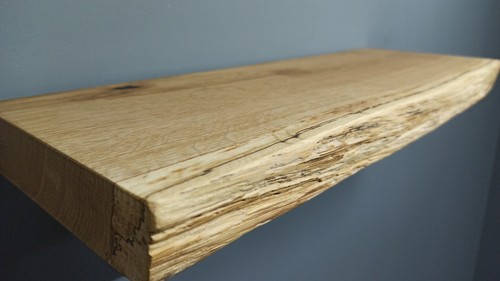Holzregal aus massiver eiche - holzregal,
