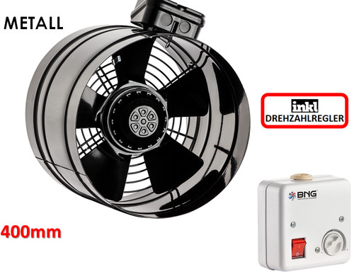 400mm turbo 5600m axial - 400mm, 5600m³/h