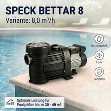 Speck Filterpumpe 8 BETTAR
