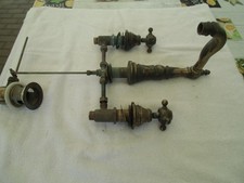 mischbatterie waschbecken messing antik