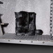 Nutria fellstiefel für - fellstiefel,
