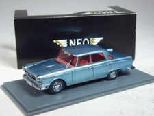 (KI-09-38) Neo Scale Models 43457 Borgward P100 blau metallic in 1:43 in OVP
