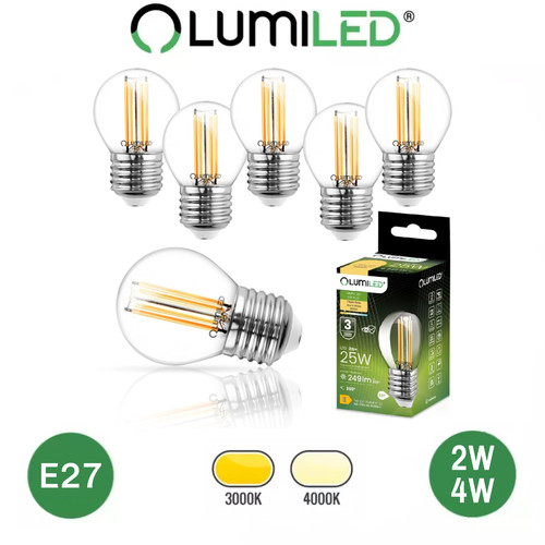Lumiled e27 p45 - 6x,
