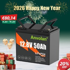 LiFePO4 50Ah 12V Lithium