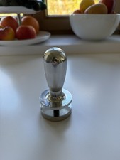 ECM 89415 Tamper druckregulierend, Aluminium poliert, edelstahl, Silber