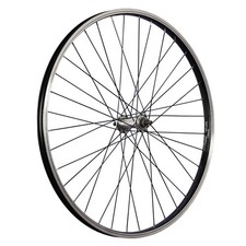 Laufrad 26 Zoll Vorderrad Edelstahl Speichen Aluminium Fahrrad Felge 559 schwarz