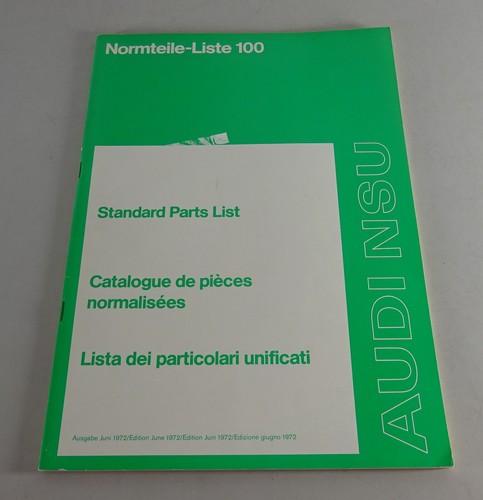 Teilekatalog normteile audi - teilekatalog,