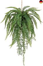 Briful Kunstpflanzen Farnpflanzen Künstliche Pflanzen Bonston Farn Hängepflanze 