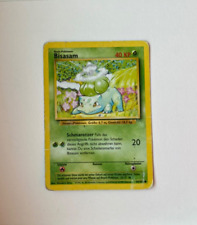 Bisasam 1995 first edition bulbasaur pokémon card german