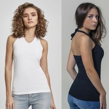 Damen Stretch Top Neckholder
