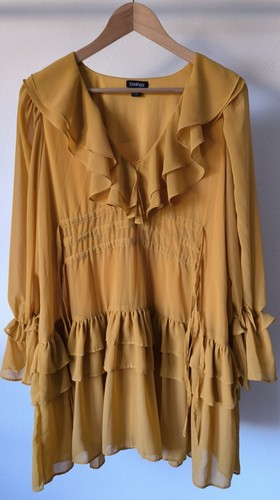 Boohoo boho kleid rüschen - boho,