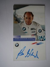 Autogrammkarte AK BMW