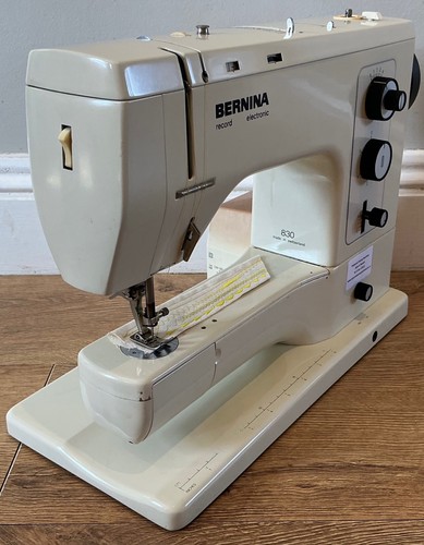Bernina record 830e swiss made - bernina,