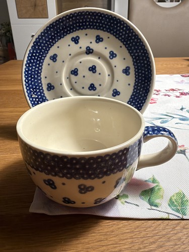 Bunzlauer keramik tasse - keramik,, mit