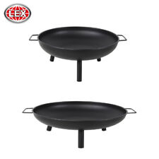 Feuerschale Griff Füße Stahl