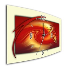 BM Wanduhr 50 cm x 25 cm