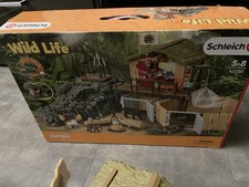 Schleich 42350 Wild Life Krokodil Forschungsstation Dschungel