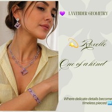 Handmade beaded jewelry set - jewelry,