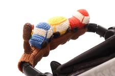 Bügel Polster Quinny Kinderwagen / Buggy Anfertigung Autos Ampel Gehäkelt