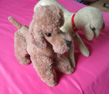 ,,2 Steiff-Tiere Hund und  Zicklein/Schaf ? ''