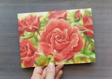 Gouache Malerei 18x13cm