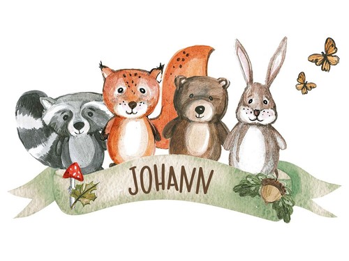 Wandtattoo kinderzimmer mit - wandtattoo,