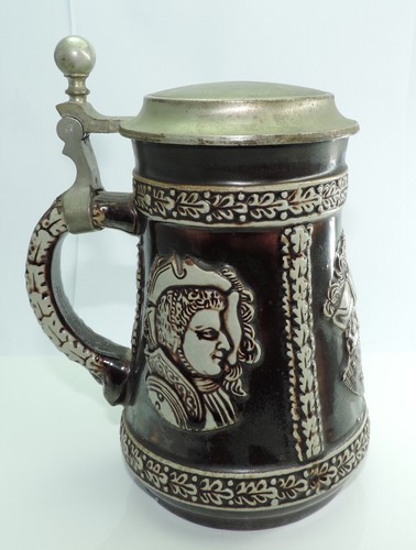Vintage bierkrug mit - vintage,