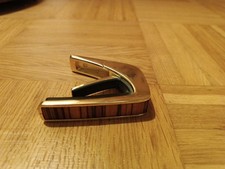 Thalia Kapodaster, Gold, Wood Collection Capo Sapele Gold Kapodaster