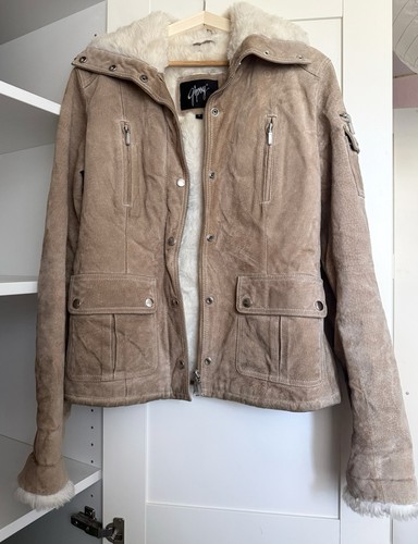 Gipsy damen lederjacke beige - gipsy,