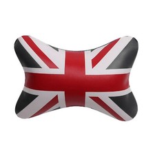 UK-Flagge Union Jack Leder Autositz Nackenkissen Schaumstoff Kopfstütze Reiseki