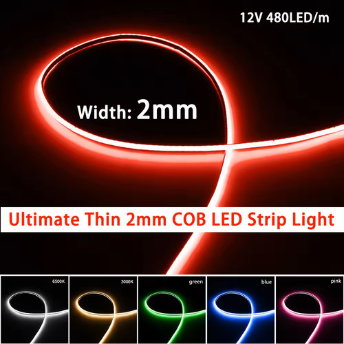 12v superdünne 2mm - 2mm, led