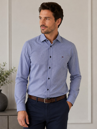 Tommy hilfiger herren hemd - hilfiger,