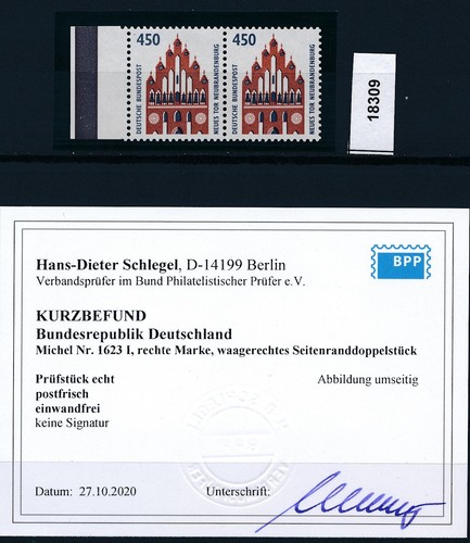 18309 selten bund 1623 i - selten:,