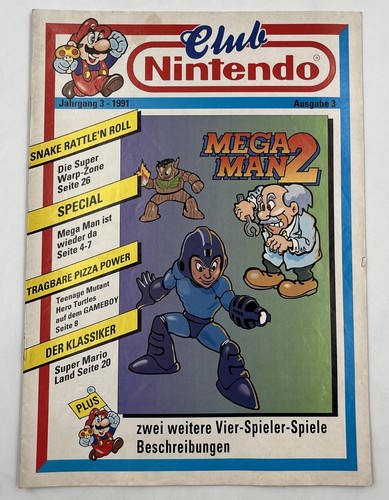 Club nintendo magazin 1991 - nintendo,