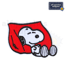Snoopy Patch Rotes Kissen