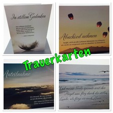 Trauerkarten Kondolenzkarten