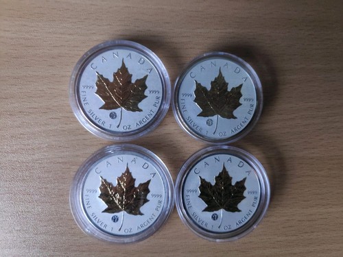 Unze maple leaf silber - unze,