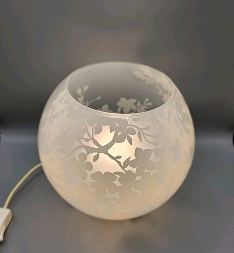Ikea knubbig lampe glas weiß - glas,