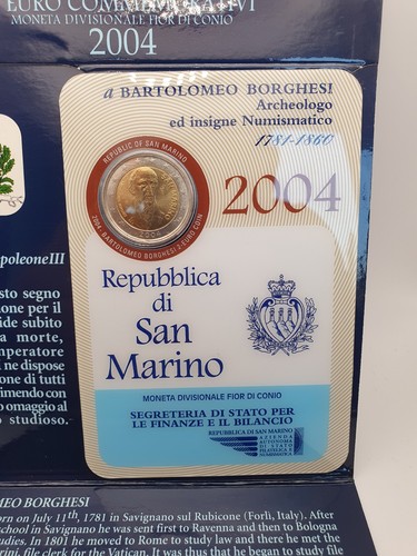 Euro gedenkmünze san marino - 2,
