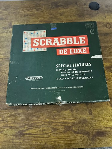 Scrabble luxe brettspiel - scrabble,